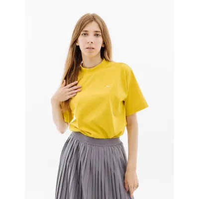 Женская Футболка Puma YONA SUNP Mock Neck Tee Желтый 2XS (7d53797741 2XS) - Robinzon.ua