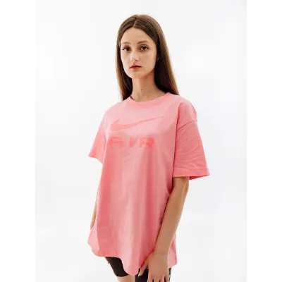 Женская Футболка Nike W NSW TEE AIR BF  Розовый L (7dDX7918-611 L) - Robinzon.ua