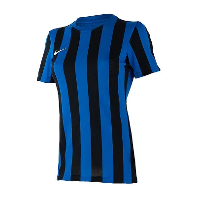 Женская Футболка Nike W NK DF STRP DVSN IV JSY SS Комбинированный S (CW3816-463 S) - Robinzon.ua