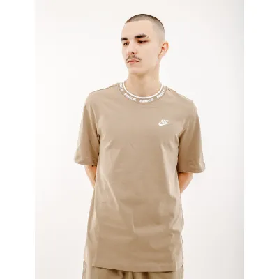 Мужская Футболка Nike CLUB LBR SS TOP Бежевый XL (7dFB7309-247 XL) - Robinzon.ua