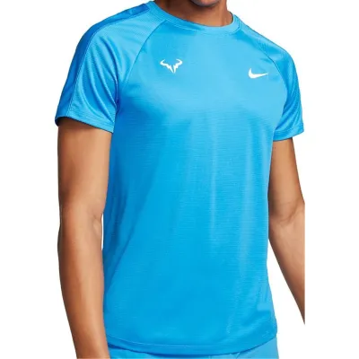 Чоловіча Футболка Nike RAFA MNK DF CHALLENGER TOP SS Блакитний XL (DV2887-435 XL) - Robinzon.ua