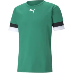 Мужская Футболка Puma teamRISE Jersey зеленый Муж 2XL  704932-05 2XL - Robinzon.ua