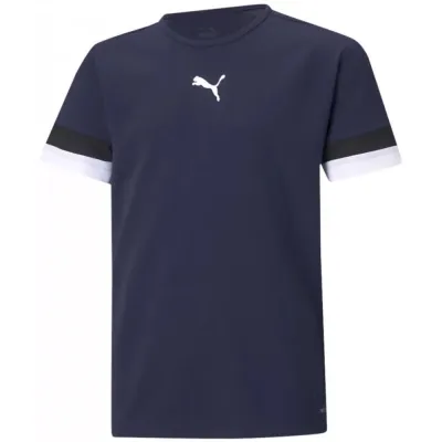 Футболка Puma teamRISE Jersey Jr темно-синий Дет 176 см 704938-06 176 - Robinzon.ua