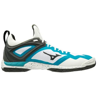 Кросівки чоловік. Mizuno WAVE MIRAGE 3 - белый/черный/синій (44.5) UK10 X1GA1950-85 44.5 - Robinzon.ua