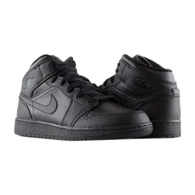 Детские Кроссовки баскетбольные JORDAN AIR MID BG Черный 38.5 (7d554725-091 38.5) - Robinzon.ua