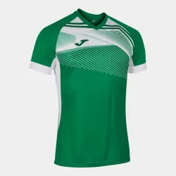 Футболка Joma SUPERNOVA II T-SHIRT GREEN-WHITE S/S зеленый L 101604.452 L - Robinzon.ua