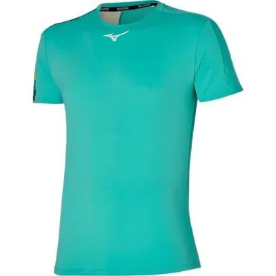 Чоловіча Футболка MIZUNO Shadow Tee бірюзовий (XL) 62GA2001-13 XL - Robinzon.ua