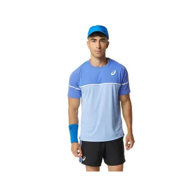 Мужская Футболка Asics GAME SS TOP Голубой L (2041A292-403 L) - Robinzon.ua