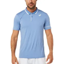 Футболка чол.  Asics COURT POLO SHIRT блакитний (L) 2041A138-403 L - Robinzon.ua