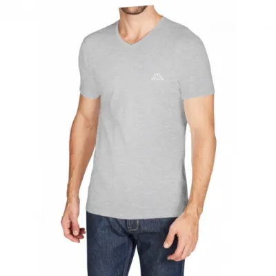 Футболка Kappa T-shirt Mezza Manica Scollo V серый 2XL Муж K1311 GrigioUnito-2XL - Robinzon.ua