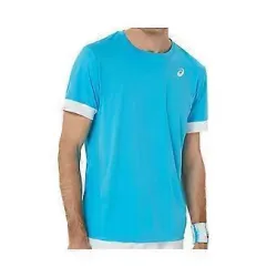 Чоловіча Футболка Asics COURT SS TOP Блакитний XL (2041A255-418 XL) - Robinzon.ua