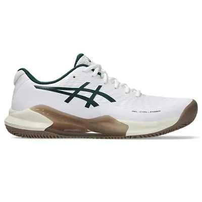 Мужские кроссовки Asics GEL-CHALLENGER 14 clay Белый Оливковый 46 (1041A449-104 46) - Robinzon.ua