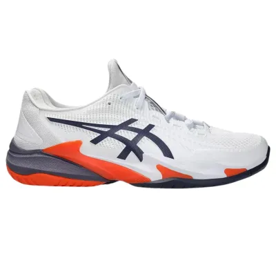 Мужские Кроссовки Asics Court FF 3 all court Белый Оранжевый 46.5 (1041A370-104 46.5) - Robinzon.ua