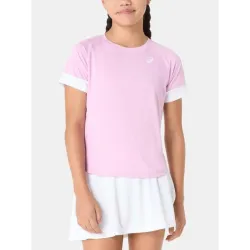 Детская футболка Asics GIRLS TENNIS SS TOP Белый Розовый 128-137 (2044A045-701 128-137) Детская футболка Asics GIRLS TENNIS SS TOP Белый Розовый 128-137 (2044A045-701 128-137) - Robinzon.ua