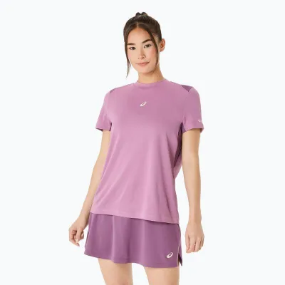 Женская Футболка Asics  PADEL COURT SS TOP Фиолетовый S (2042A380-500 S) - Robinzon.ua