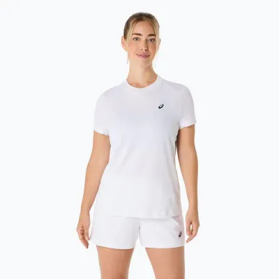 Жіноча Футболка Asics COURT SS TOP Білий S (2042A371-100 S) - Robinzon.ua