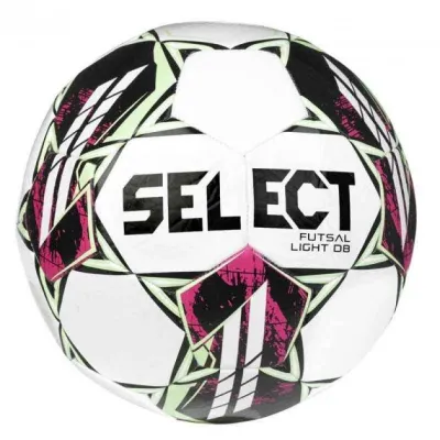 Мяч футзальный Select FUTSAL LIGHT DB v22 бело-зеленый размер 4 106146-389 4 - Robinzon.ua