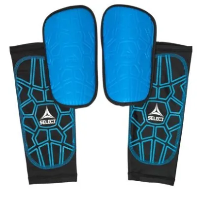 Щитки футбольные Select SHIN GUARD SUPER SAFE v23 синий, черный Уни L (рост до 188см) 647810-019L - Robinzon.ua