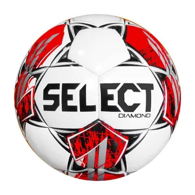М'яч футбольний Select DIAMOND v23 біло-червоний розмір 5 085436-127 5 - Robinzon.ua