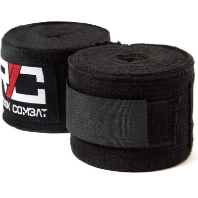 Бинты для бокса Reebok Combat Hand Wraps черный 180 (457,2 см) RSCB-11158 - Robinzon.ua