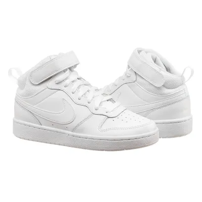 Женские Кроссовки Nike Court Borough Mid 2 Белый 36.5 (7dCD7782-100 36.5) - Robinzon.ua