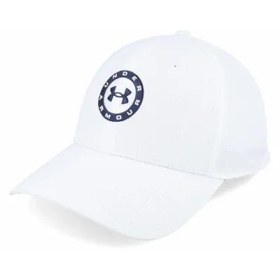 Мужская Кепка UA Jordan Spieth Tour Adj Hat Белый OSFM (1361544-103) - Robinzon.ua