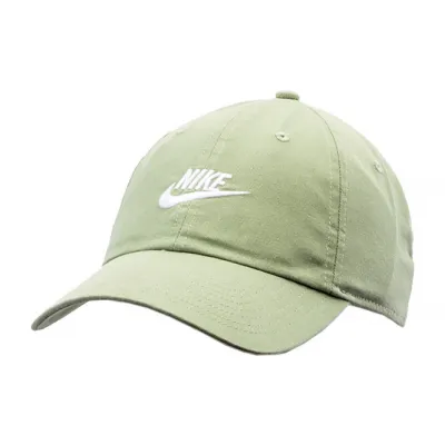 Мужская Бейсболка Nike U NSW H86 CAP FUTURA WASHED Зеленый MISC (913011-386) - Robinzon.ua
