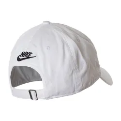 Чоловіча Бейсболка Nike U NSW H86 CAP JDI WASH CAP Білий Чорний One size (7dCQ9512-100 One size) - Robinzon.ua