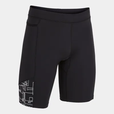 Мужские шорты Joma ELITE VIII SHORT TIGHTS черный S 101926.100 S - Robinzon.ua