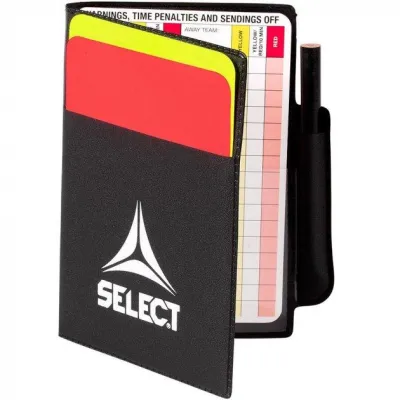 Набор арбитра Select Referee Card Set Желтый 17х12х5см (7491000111) - Robinzon.ua