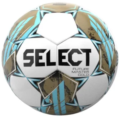 Мяч футзальный  Select FUTSAL FUTURE MASTER GOLD белый Уни 4 385341-565 4 - Robinzon.ua