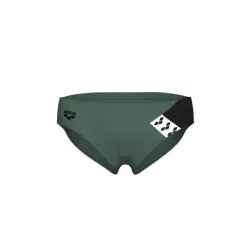 Плавки-слипы для мужчин Arena STRIPE SWIM BRIEFS оливковый, черный Муж 90 007929-650 90 - Robinzon.ua