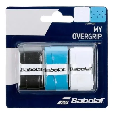 Обмотка Babolat My overgrip X 3 black/blue/white 653052-164 - Robinzon.ua