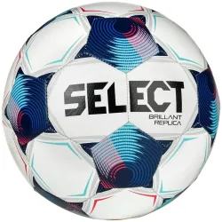 Мяч футбольный  Select BRILLANT REPLICA v25 белый, синий Уни 5 099480-002 5 - Robinzon.ua