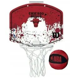 Набор баскетбольный Wilson NBA TEAM MINI HOOP CHI BULLS Красный (WTBA1302CHI) - Robinzon.ua