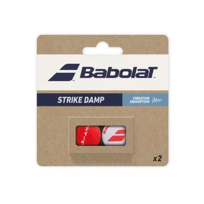 Виброгаситель Babolat  Strike Damp 2 Красный Белый (700125-100) - Robinzon.ua