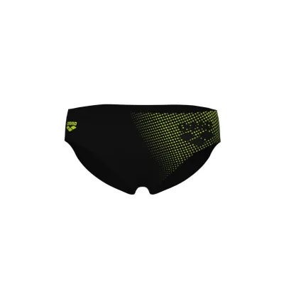 Плавки-слипи для мужчин Arena FOGGY DOTS SWIM BRIEFS черный, желтый Муж 105 008482-506 105 - Robinzon.ua