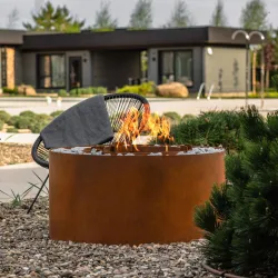 Гриль-вогнище OXA Round з CorTen (чаша для вогню) - Robinzon.ua