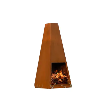 Костровая чаша-огнище OXA Taper из CorTen (чаша для огня). - Robinzon.ua