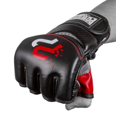 Рукавиці для MMA PowerPlay 3093 Чорні M - Robinzon.ua