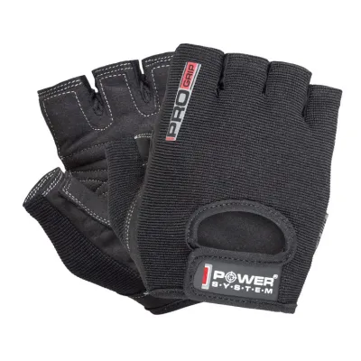 Рукавички для фітнесу та важкої атлетики Power System PS-2250 Pro Grip Black M - Robinzon.ua