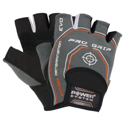 Рукавички для фітнесу і важкої атлетики Power System PS-2260 Pro Grip EVO Grey XL - Robinzon.ua
