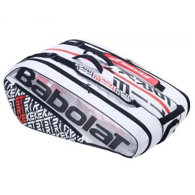 Чехол для теннисных ракеток Babolat RH X12 PURE STRIKE (12 ракеток) Белый/Красный (751201/149) - Robinzon.ua