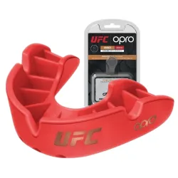 Капа OPRO Bronze UFC взрослая (возраст 11+) Red (ufc.102512002) - Robinzon.ua