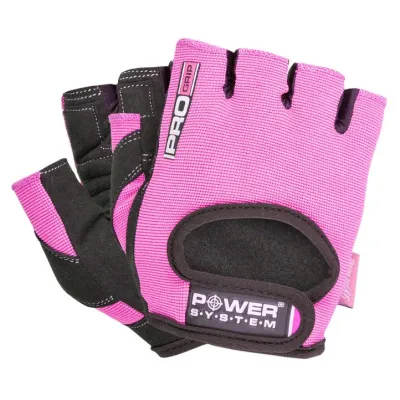 Перчатки для фитнеса и тяжелой атлетики Power System PS-2250 Pro Grip женские Pink XS - Robinzon.ua