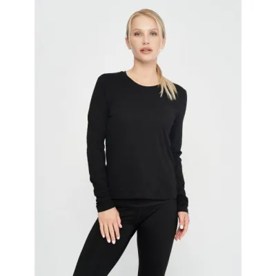 Женский лонгслив Joma ORGANIC Черный S (901611.100) - Robinzon.ua