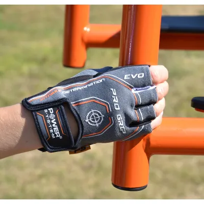 Рукавички для фітнесу і важкої атлетики Power System PS-2260 Pro Grip EVO Grey XS - Robinzon.ua