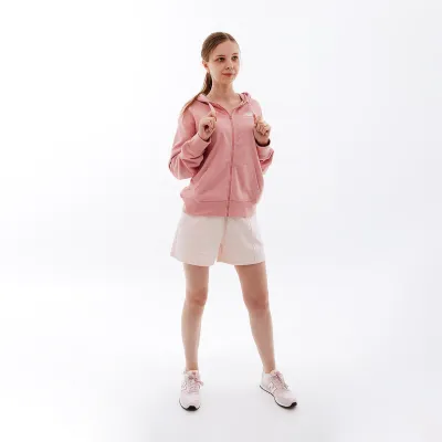 Жіноча Толстовка New Balance Essentials Stacked Logo FZ Рожевий M (7dWJ31530HAO M) - Robinzon.ua