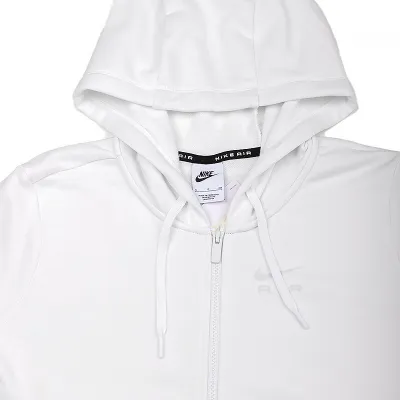 Женская Толстовка Nike W NSW AIR FLC HD FZ Белый L (DV8046-121) - Robinzon.ua