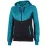 Женская спортивная кофта Joma ESSENTIAL черный,бирюзовый M 900699.116 M - Robinzon.ua